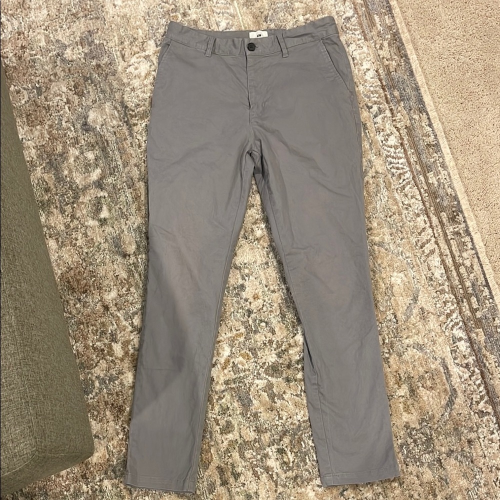 H&M Light Grey Dress Pants